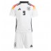 Germany Niclas Fullkrug #9 Replica Home Minikit Euro 2024 Short Sleeve (+ pants)